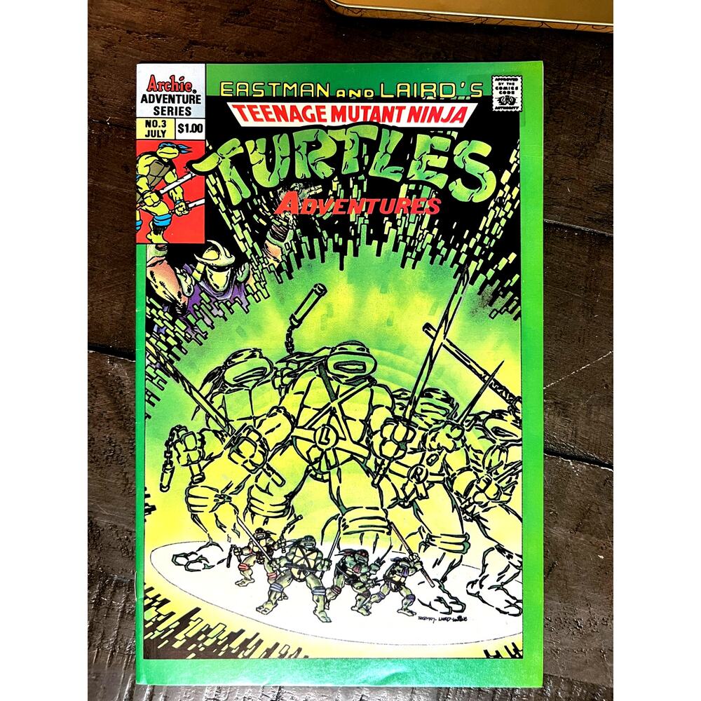 VINTAGE 1989 Archie Comics "TEENAGE MUTANT NINJA TURTLES ADVENTURES" #3 - MINT